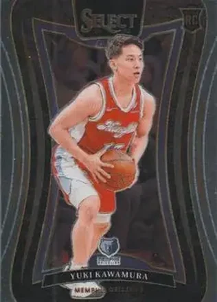 2024-25 Panini Select #395 - Yuki Kawamura - Memphis Grizzlies