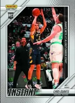 2021-22 Panini Instant NBA #4 Chris Duarte
