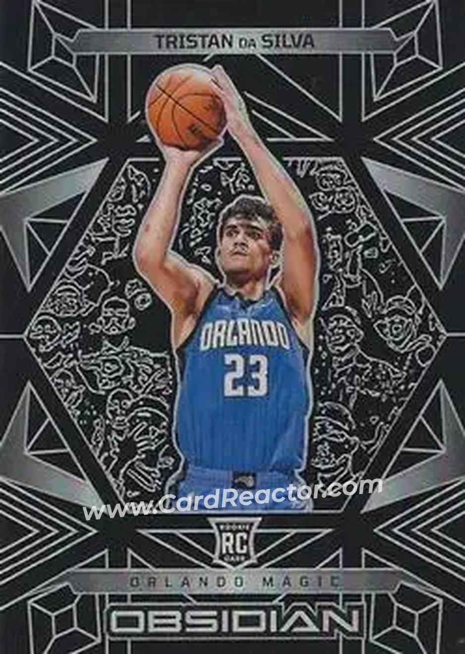 2024-25 Panini Obsidian #148 - Tristan Da Silva - Orlando Magic - Front