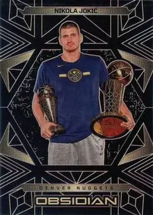 2024-25 Panini Obsidian #184 - Nikola Jokić - Denver Nuggets 2024-25 Panini Obsidian #184 - Nikola Jokić - Denver Nuggets