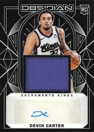 2024-25 Panini Obsidian #204 - Devin Carter - Sacramento Kings
