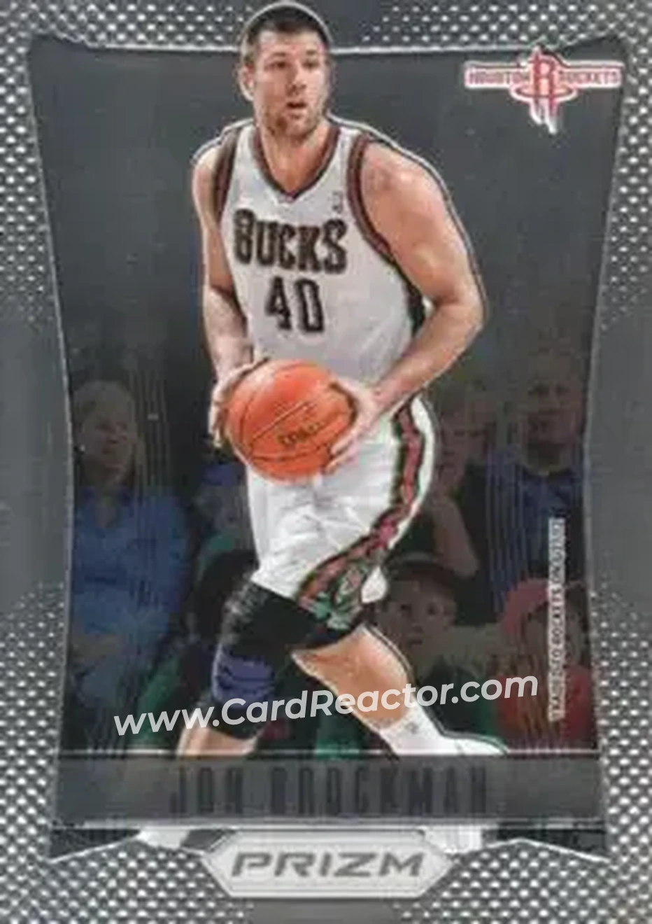 2012-13 Panini Prizm #112 - Jon Brockman - Houston Rockets - Front