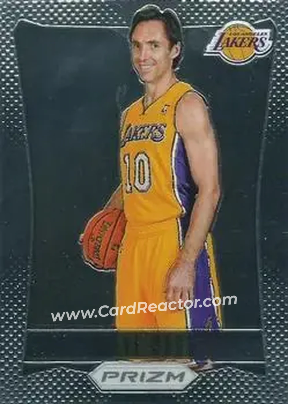 2012-13 Panini Prizm #113 - Steve Nash - Los Angeles Lakers - Front