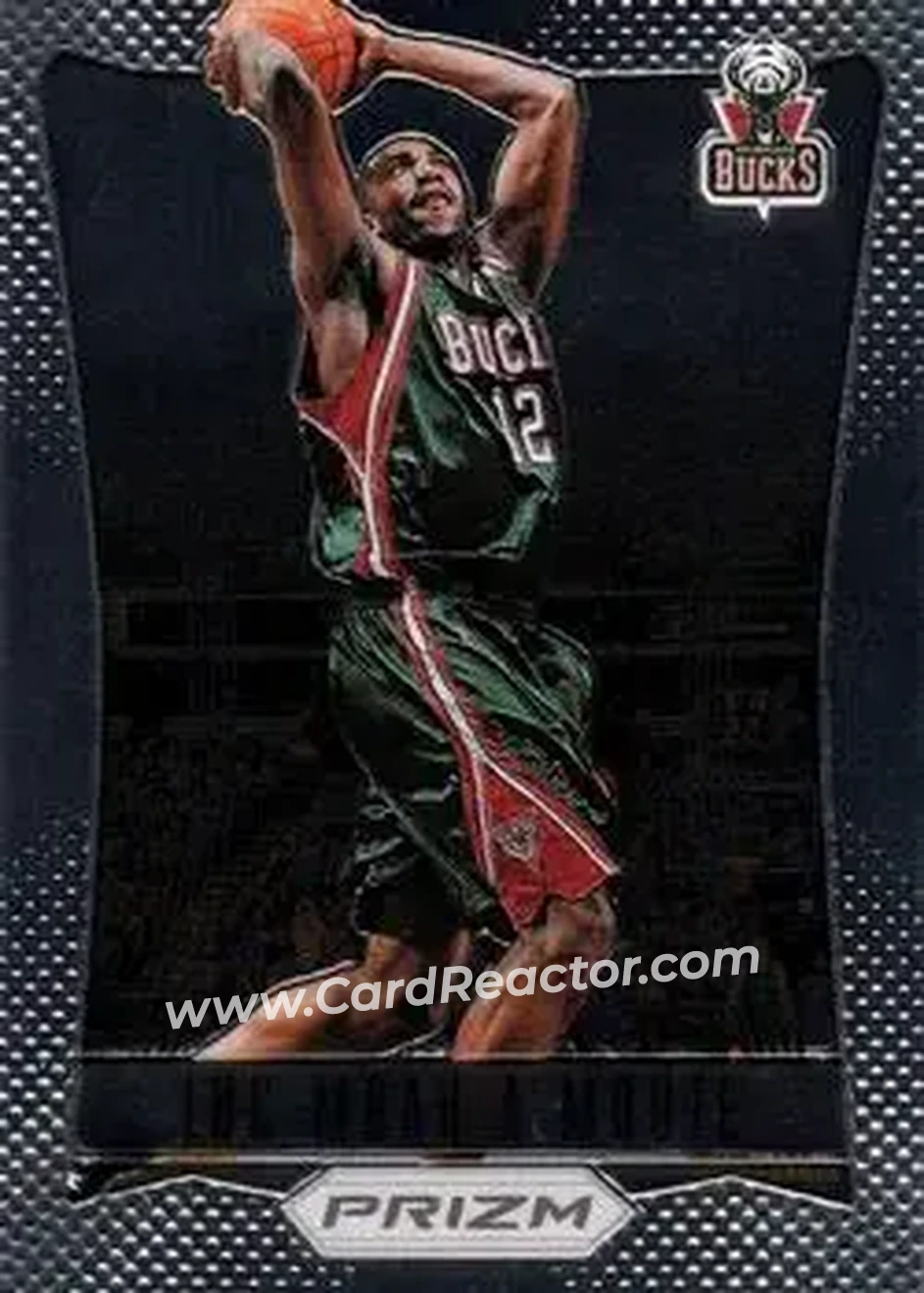 2012-13 Panini Prizm #119 - Luc Mbah a Moute - Milwaukee Bucks - Front