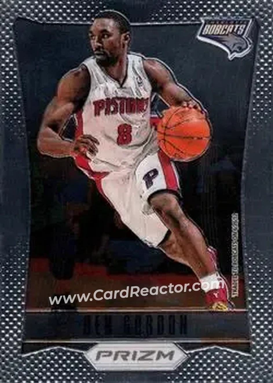 2012-13 Panini Prizm #129 - Ben Gordon - Charlotte Bobcats - Front