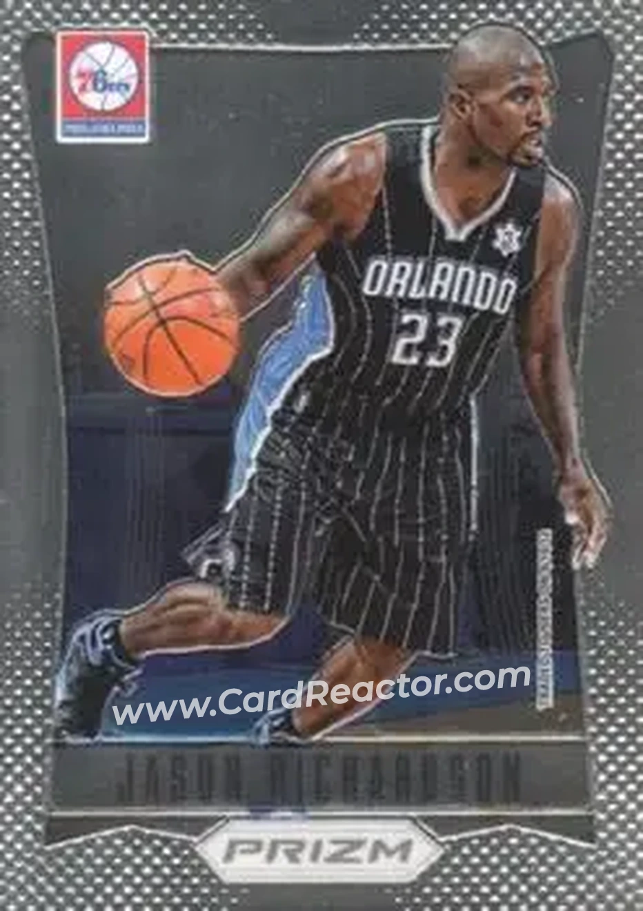 2012-13 Panini Prizm #131 - Jason Richardson - Philadelphia 76ers - Front 2012-13 Panini Prizm #131 - Jason Richardson - Philadelphia 76ers - Front