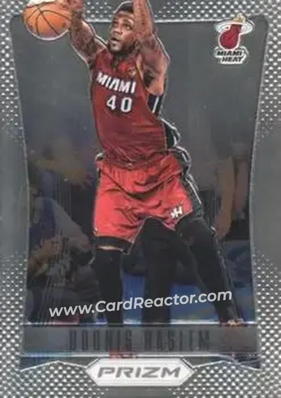 2012-13 Panini Prizm #132 - Udonis Haslem - Miami Heat - Front