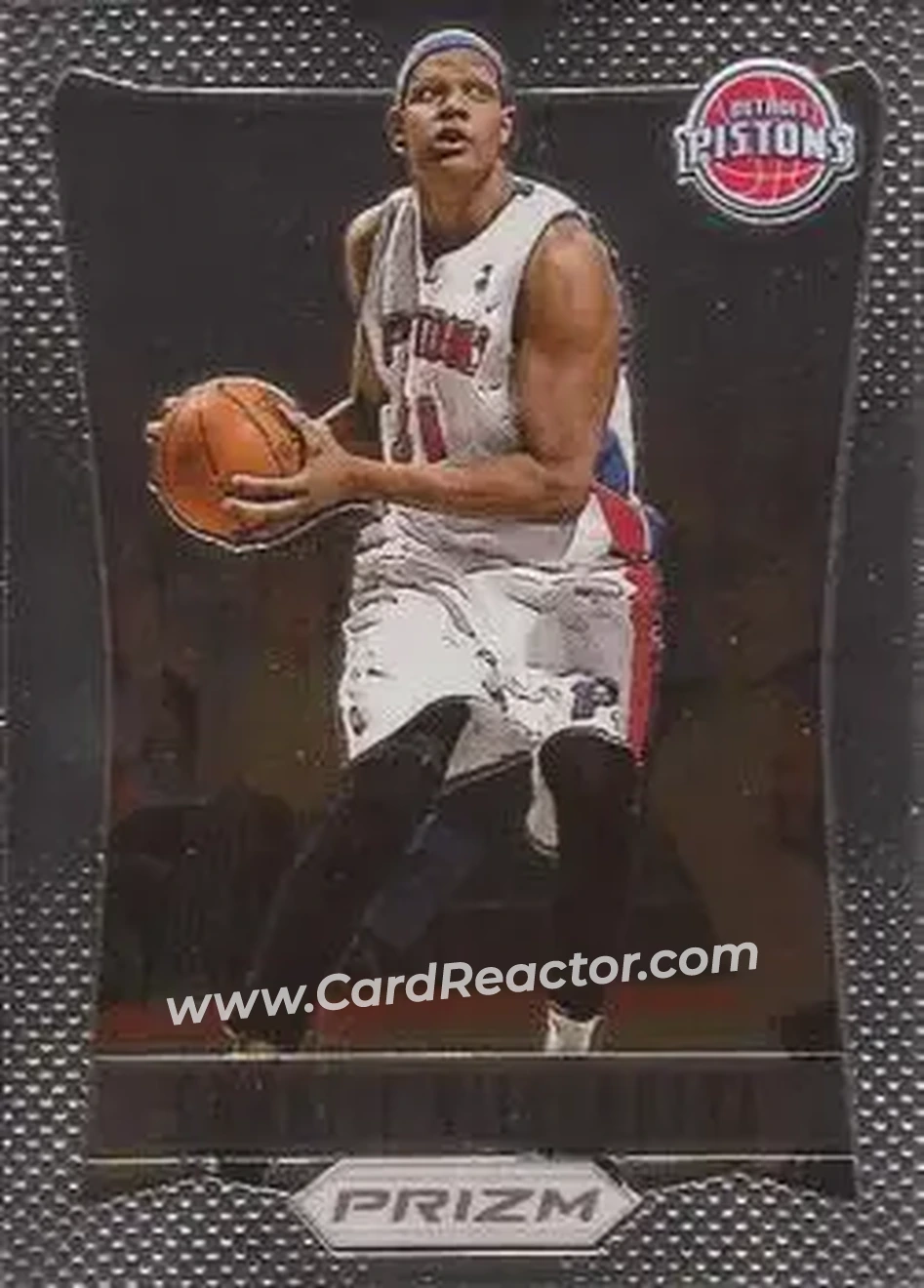 2012-13 Panini Prizm #138 - Charlie Villanueva - Detroit Pistons - Front