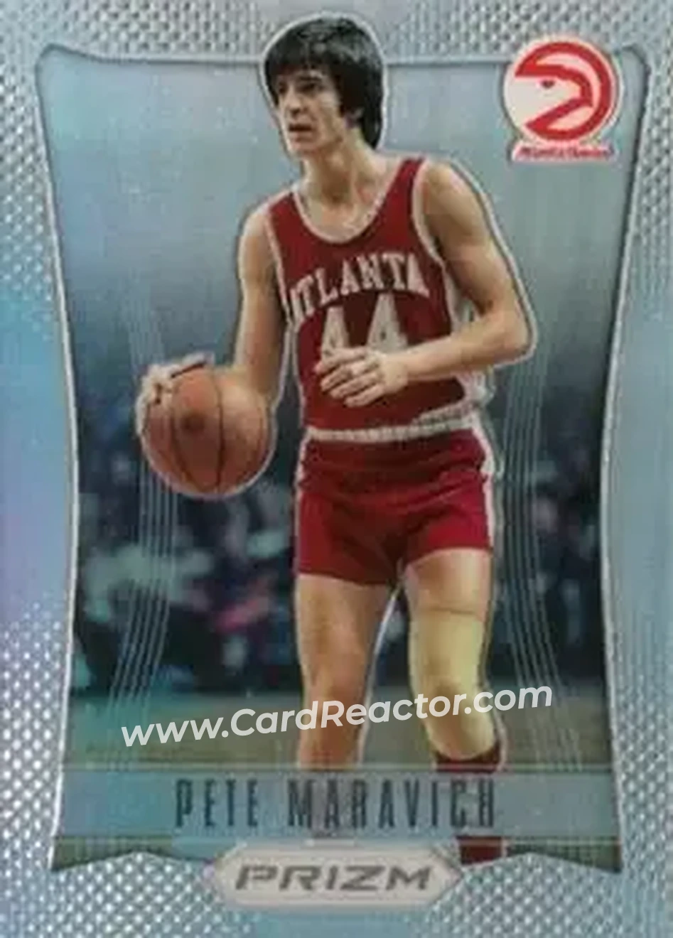 2012-13 Panini Prizm #152 - Pete Maravich - Atlanta Hawks - Front