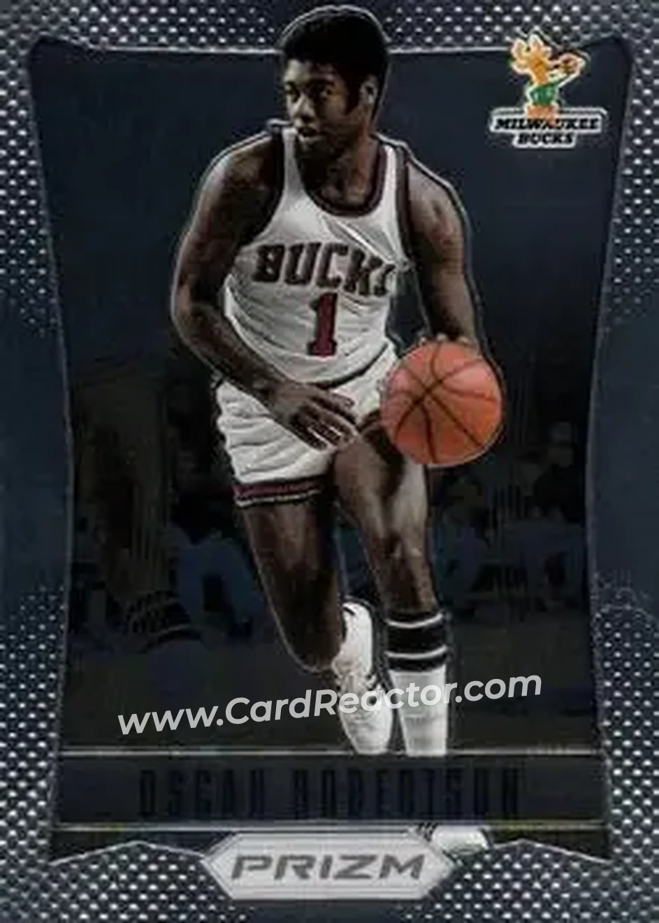 2012-13 Panini Prizm #154 - Oscar Robertson - Milwaukee Bucks - Front