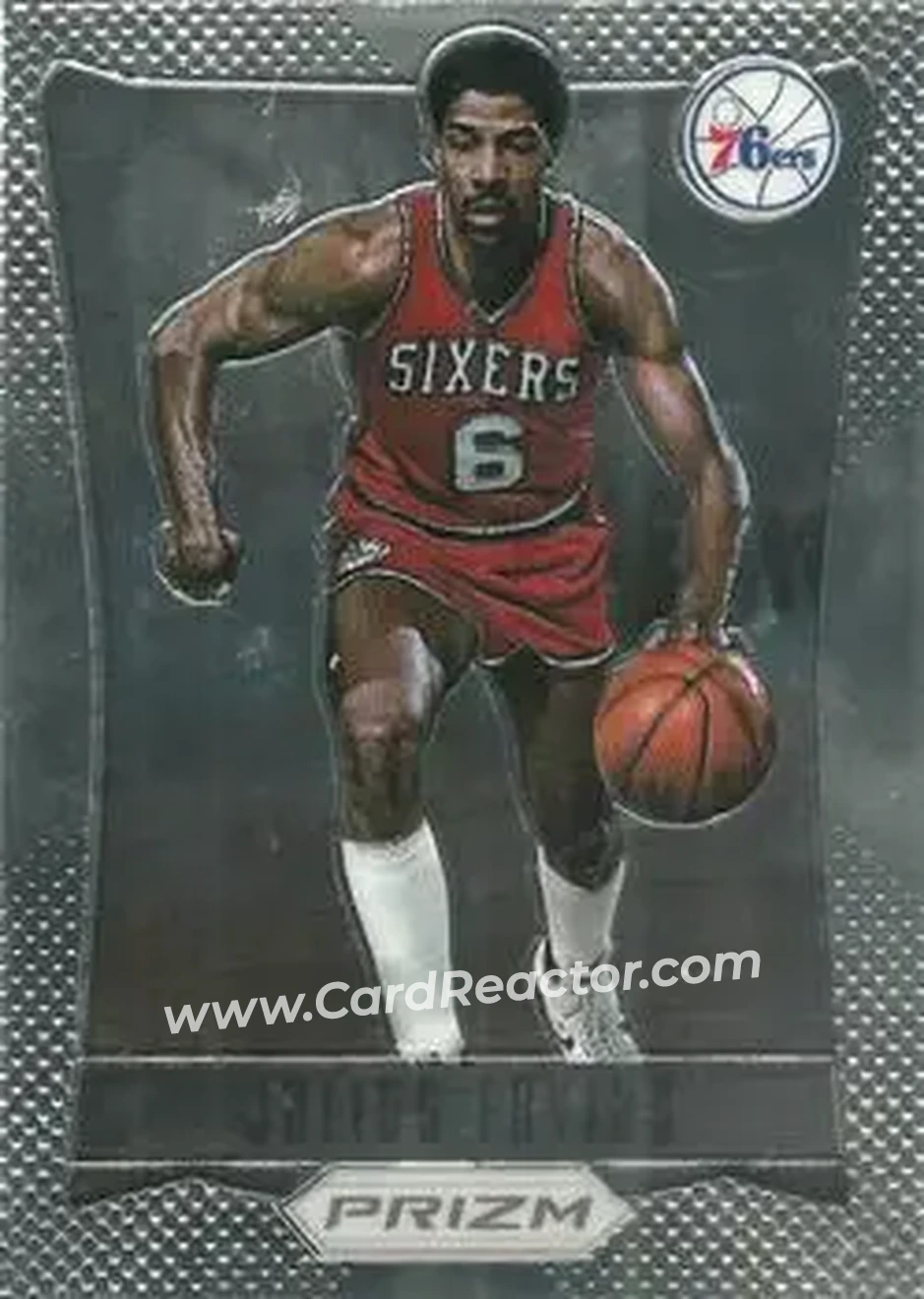 2012-13 Panini Prizm #156 - Julius Erving - Philadelphia 76ers - Front