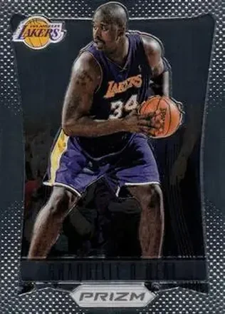 2012-13 Panini Prizm #166 - Shaquille O'Neal - Los Angeles Lakers