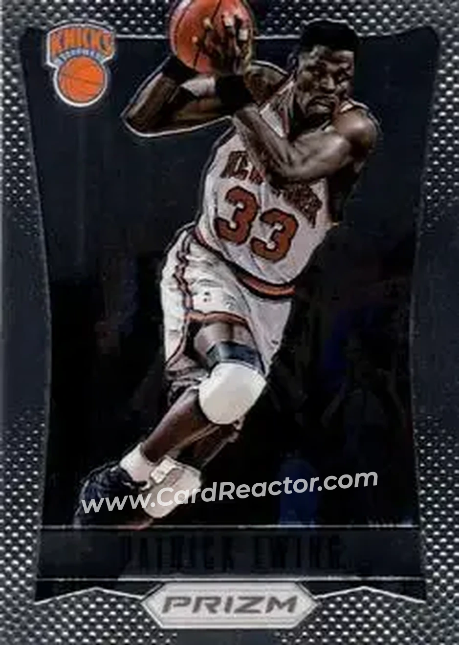2012-13 Panini Prizm #184 - Patrick Ewing - New York Knicks - Front 2012-13 Panini Prizm #184 - Patrick Ewing - New York Knicks - Front
