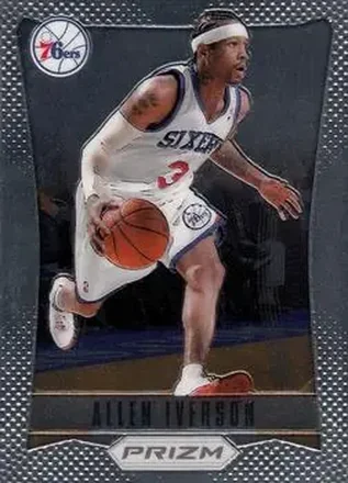 2012-13 Panini Prizm #187 - Allen Iverson - Philadelphia 76ers
