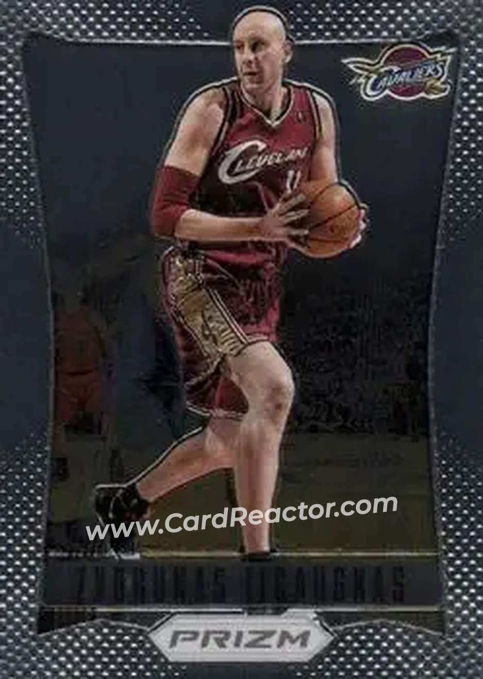 2012-13 Panini Prizm #190 - Zydrunas Ilgauskas - Cleveland Cavaliers - Front 2012-13 Panini Prizm #190 - Zydrunas Ilgauskas - Cleveland Cavaliers - Front