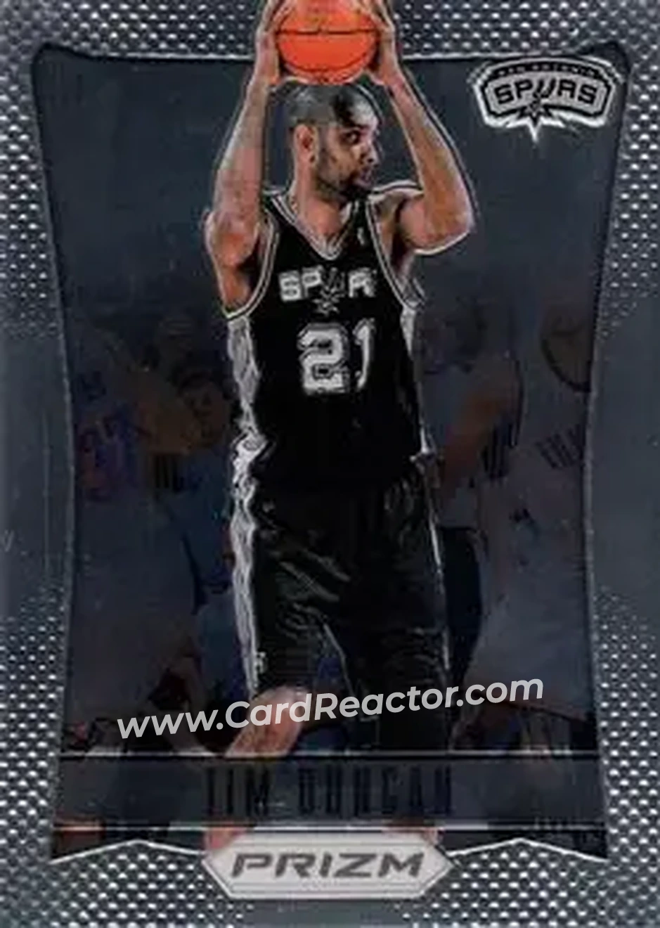 2012-13 Panini Prizm #101 - Tim Duncan - San Antonio Spurs - Front