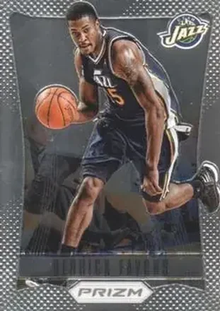 2012-13 Panini Prizm #105 - Derrick Favors - Utah Jazz