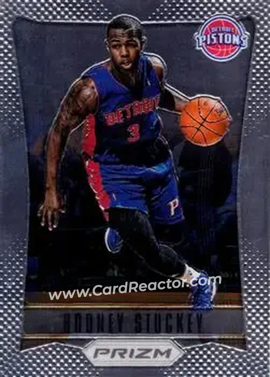 2012-13 Panini Prizm #109 - Rodney Stuckey - Detroit Pistons - Front 2012-13 Panini Prizm #109 - Rodney Stuckey - Detroit Pistons - Front