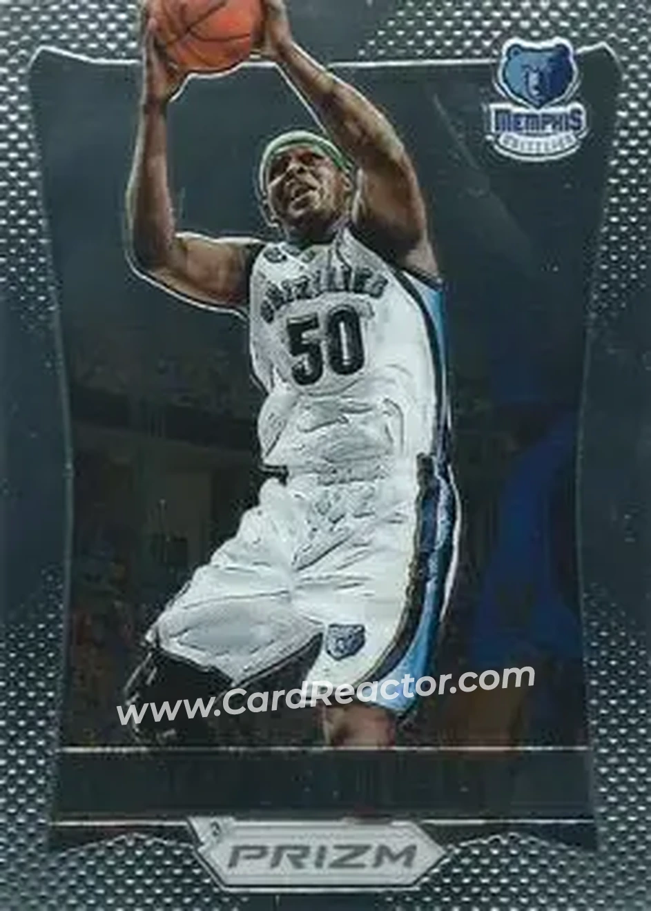 2012-13 Panini Prizm #110 - Zach Randolph - Memphis Grizzlies - Front 2012-13 Panini Prizm #110 - Zach Randolph - Memphis Grizzlies - Front