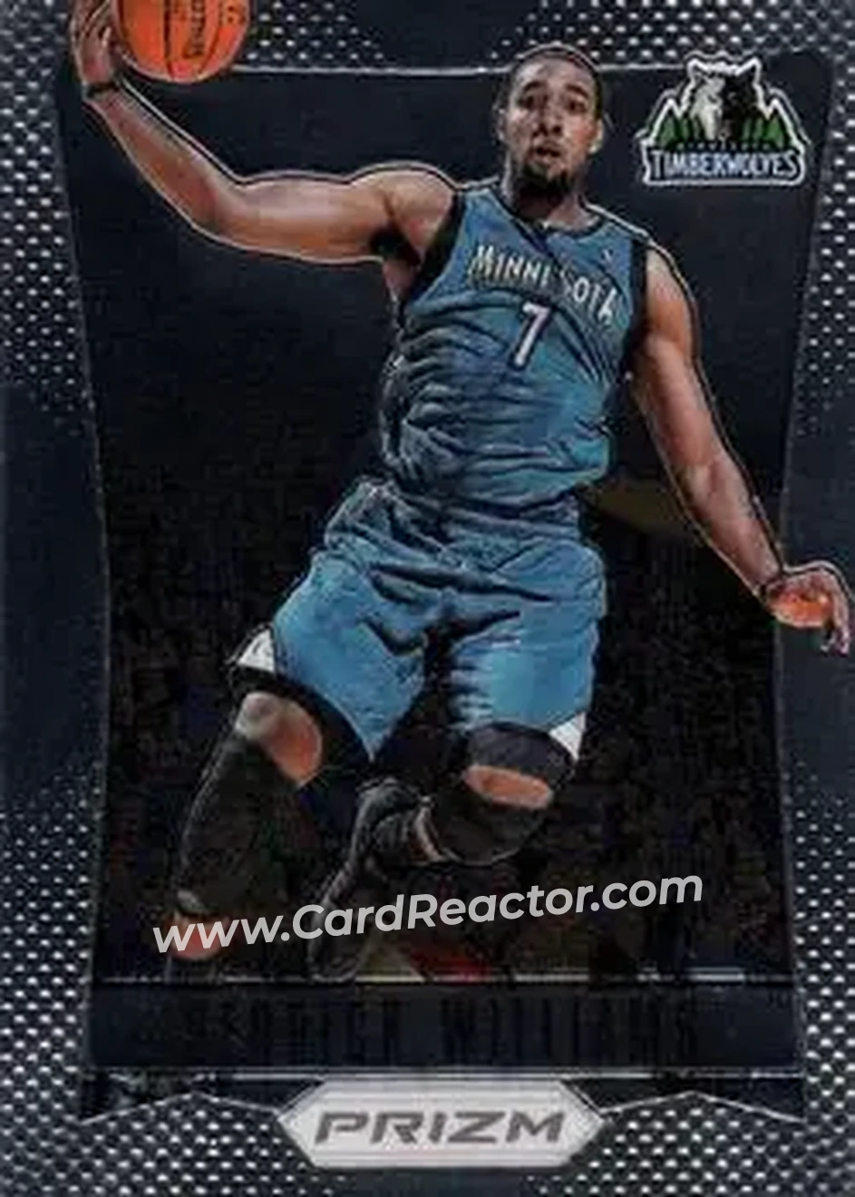 2012-13 Panini Prizm #226 - Derrick Williams - Minnesota Timberwolves - Front