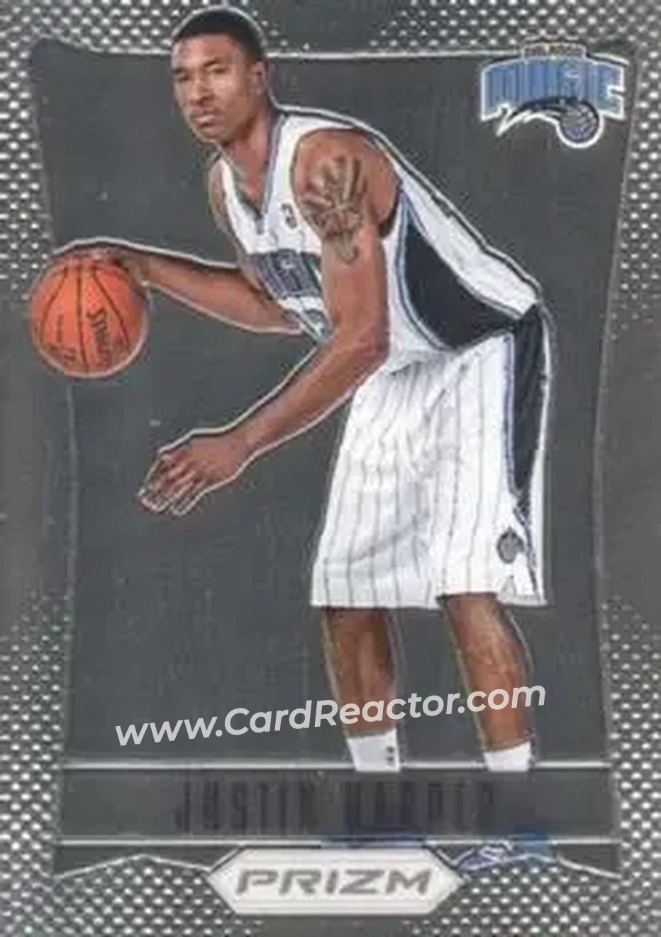 2012-13 Panini Prizm #229 - Justin Harper - Orlando Magic - Front 2012-13 Panini Prizm #229 - Justin Harper - Orlando Magic - Front