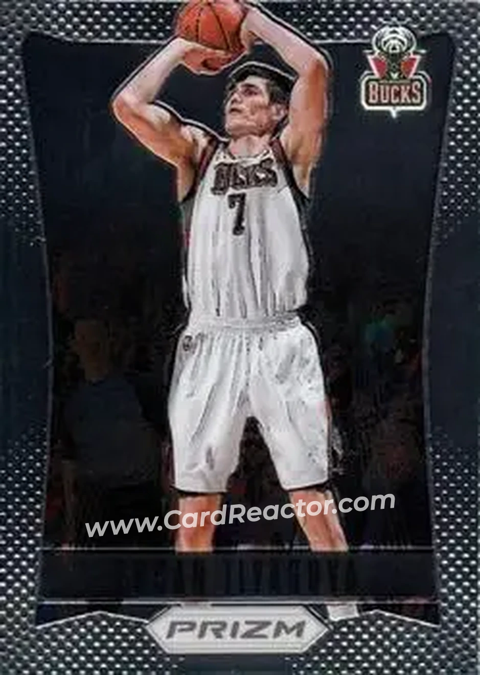 2012-13 Panini Prizm #144 - Ersan İlyasova - Milwaukee Bucks - Front