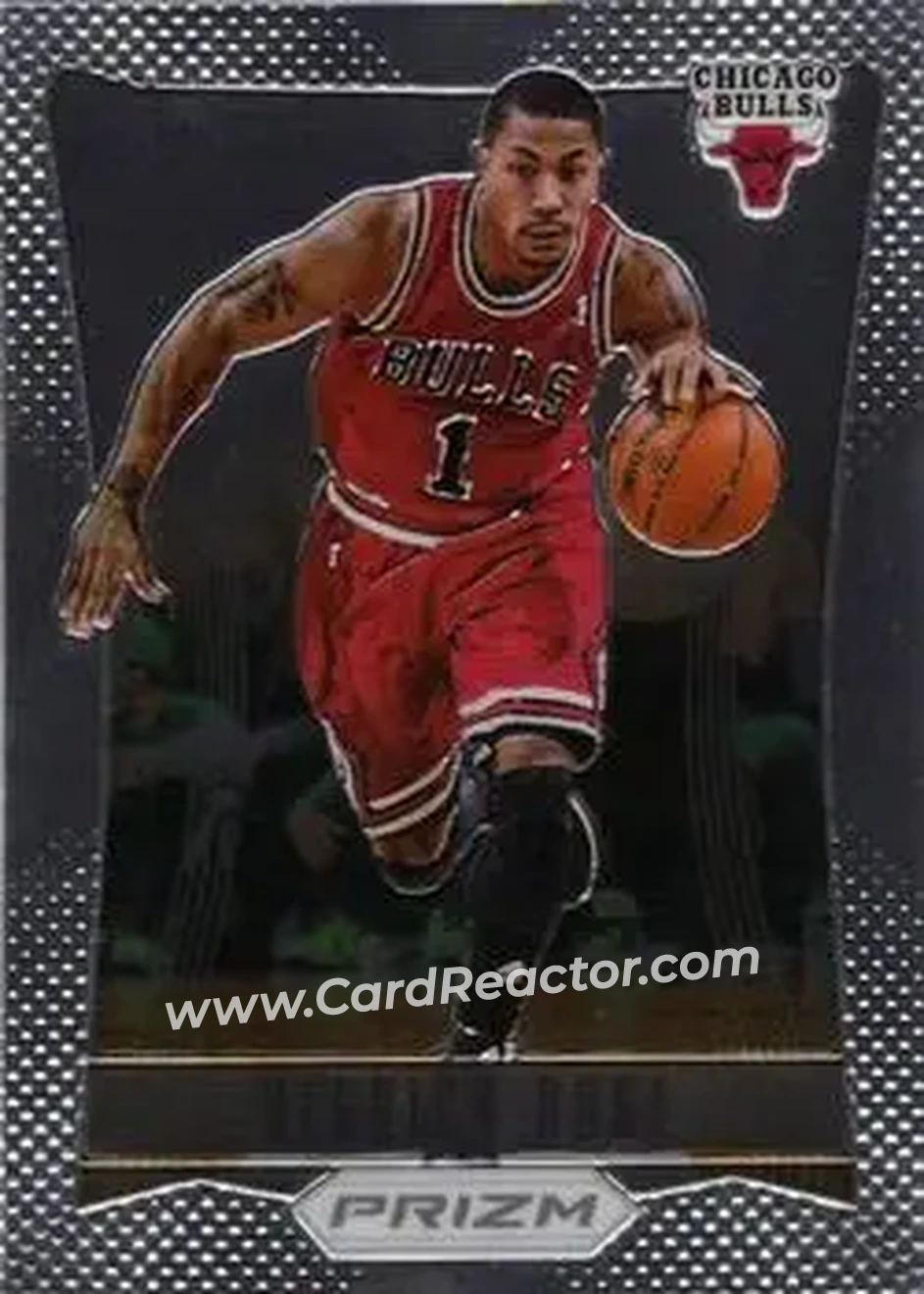 2012-13 Panini Prizm #145 - Derrick Rose - Chicago Bulls - Front
