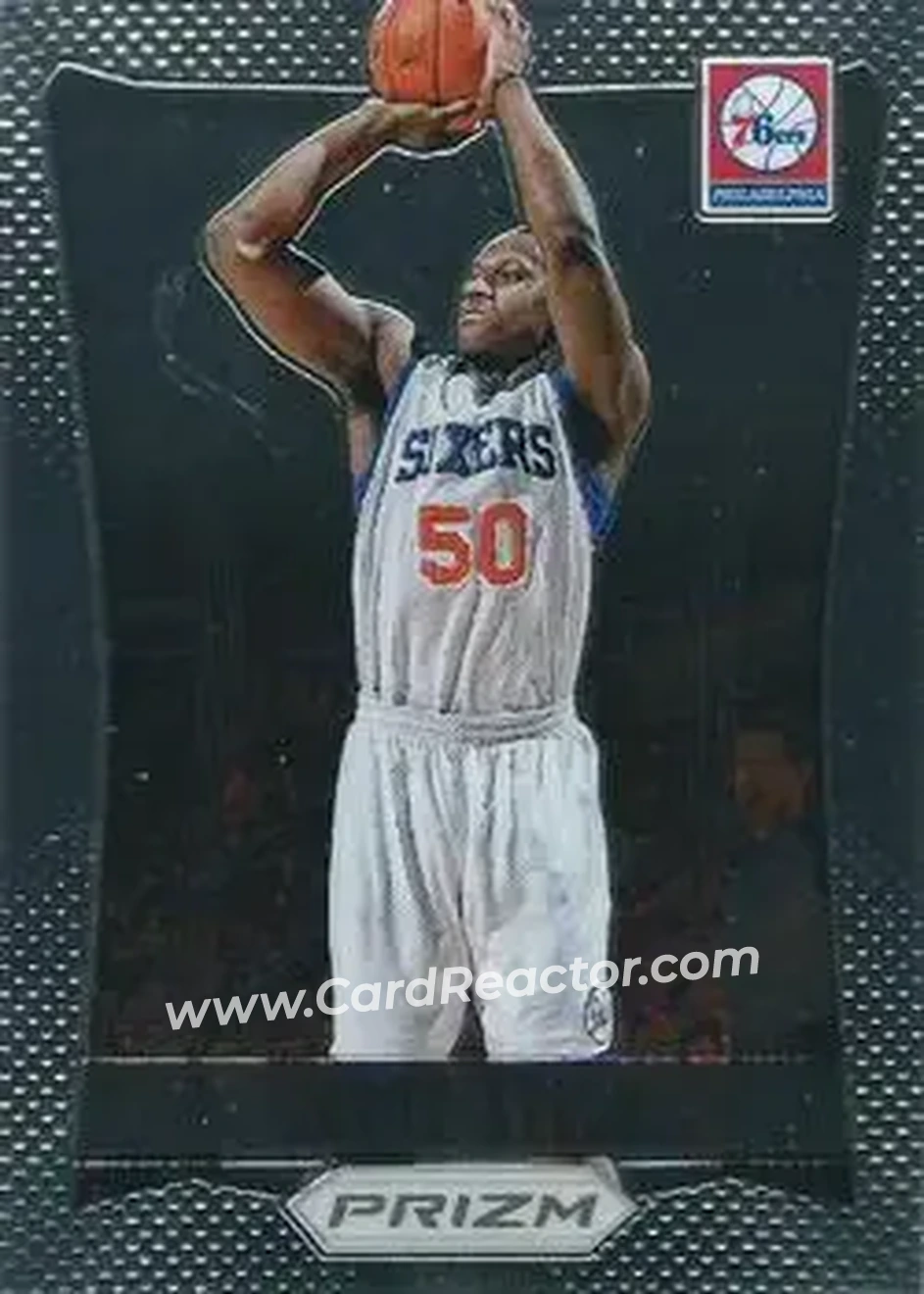 2012-13 Panini Prizm #235 - Lavoy Allen - Philadelphia 76ers - Front 2012-13 Panini Prizm #235 - Lavoy Allen - Philadelphia 76ers - Front