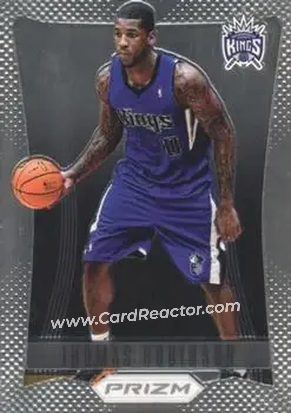 2012-13 Panini Prizm #244 - Thomas Robinson - Sacramento Kings - Front