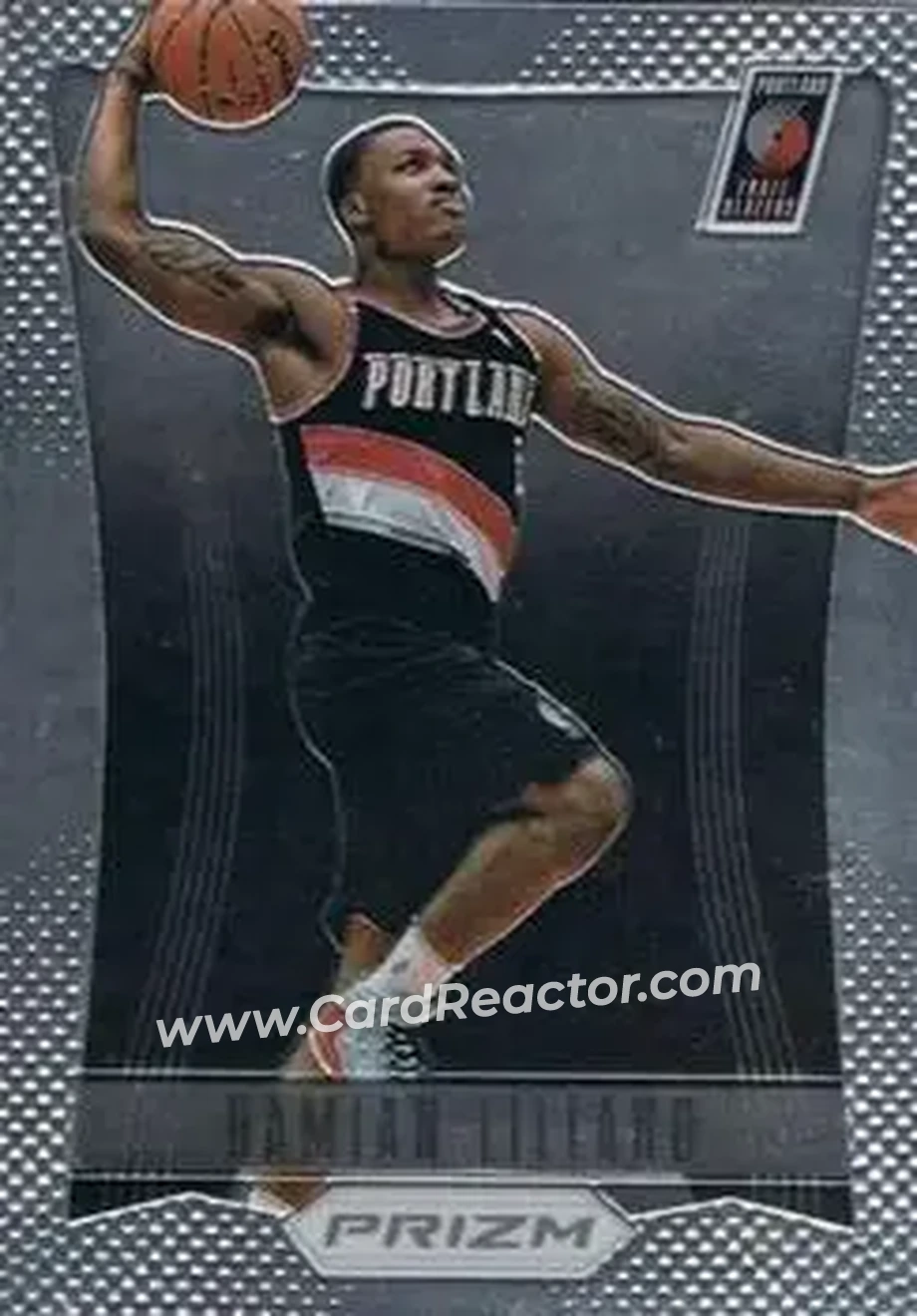 2012-13 Panini Prizm #245 - Damian Lillard - Portland Trail Blazers - Front