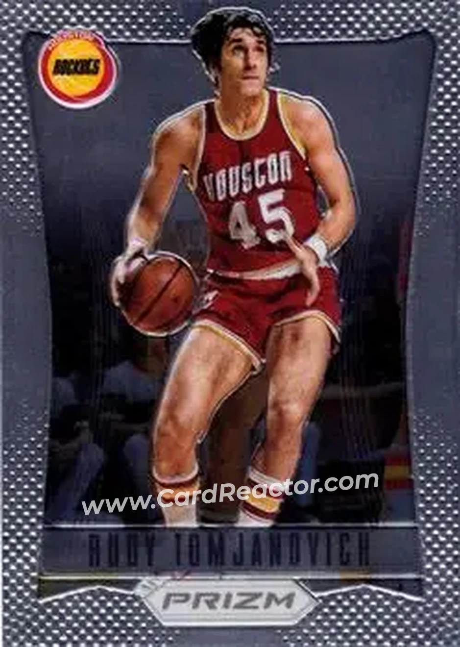 2012-13 Panini Prizm #171 - Rudy Tomjanovich - Houston Rockets - Front
