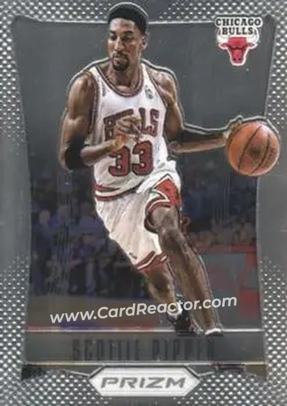 2012-13 Panini Prizm #176 - Scottie Pippen - Chicago Bulls - Front