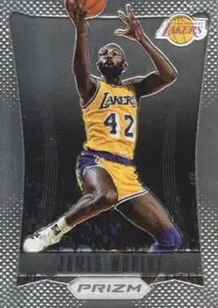 2012-13 Panini Prizm #193 - James Worthy - Los Angeles Lakers