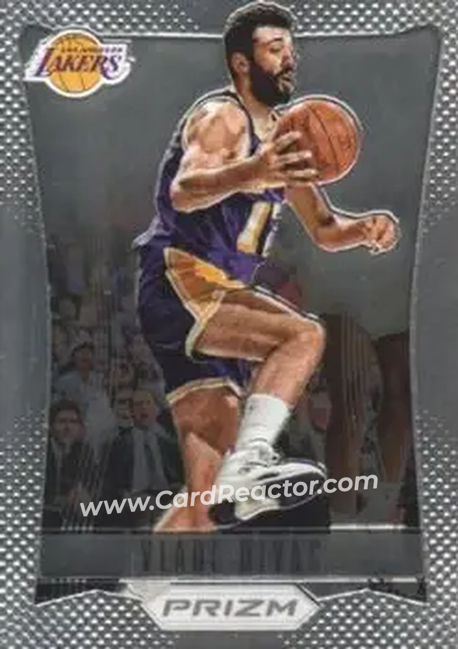 2012-13 Panini Prizm #194 - Vlade Divac - Los Angeles Lakers - Front