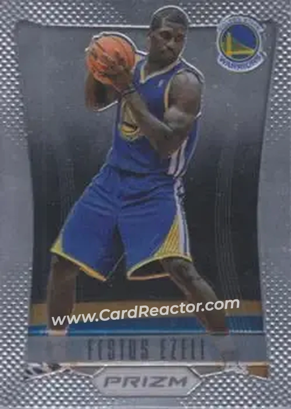 2012-13 Panini Prizm #261 - Festus Ezeli - Golden State Warriors - Front 2012-13 Panini Prizm #261 - Festus Ezeli - Golden State Warriors - Front