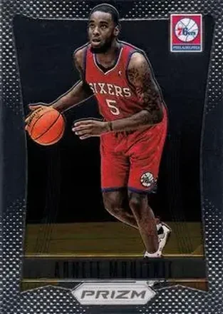 2012-13 Panini Prizm #266 - Arnett Moultrie - Philadelphia 76ers 2012-13 Panini Prizm #266 - Arnett Moultrie - Philadelphia 76ers