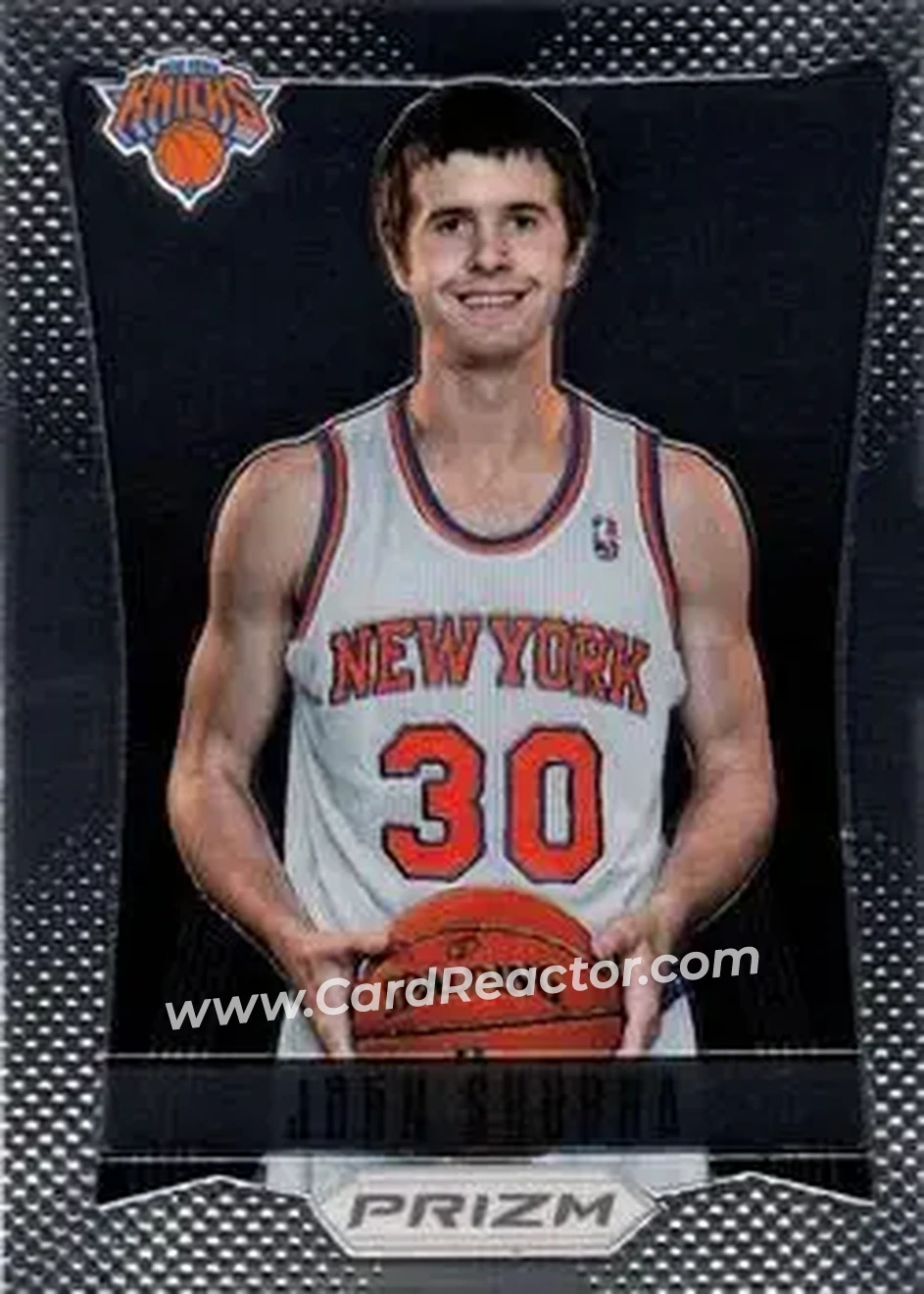 2012-13 Panini Prizm #270 - John Shurna - New York Knicks - Front