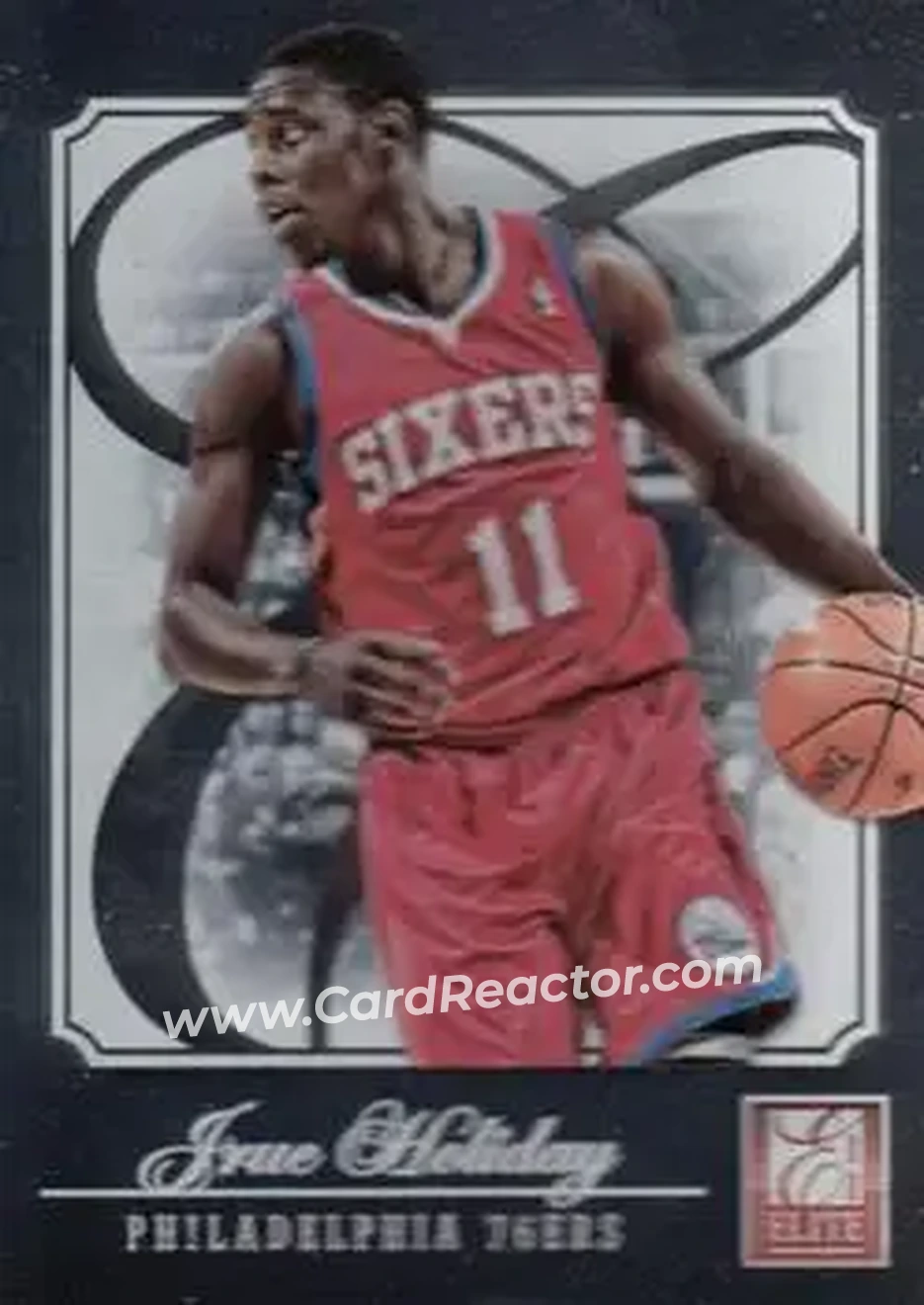 2012-13 Panini Elite #105 - Jrue Holiday - Philadelphia 76ers - Front