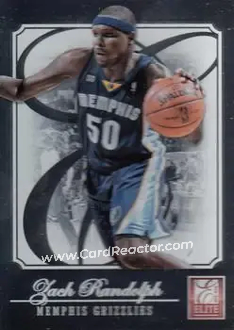 2012-13 Panini Elite #106 - Zach Randolph - Memphis Grizzlies - Front
