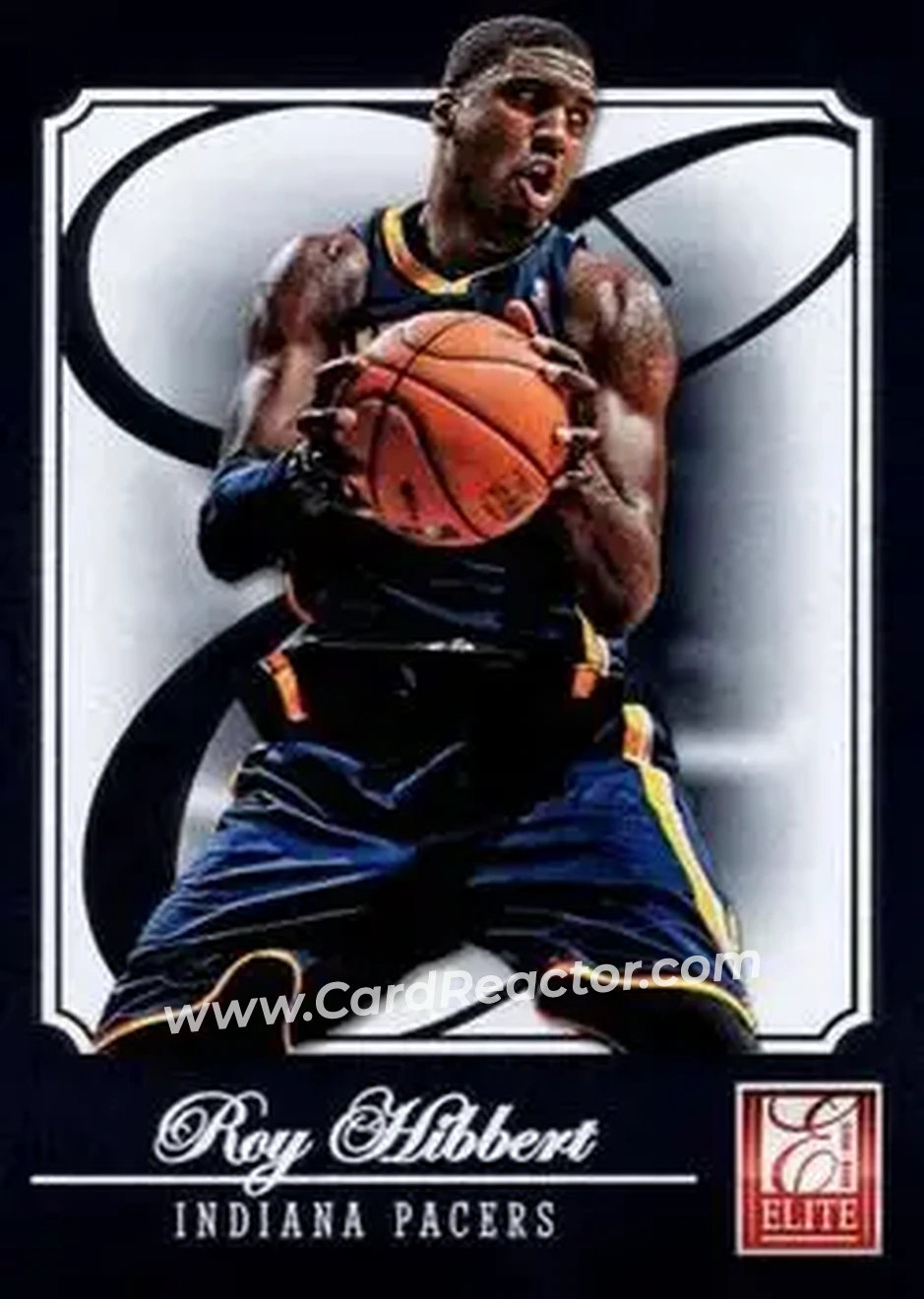2012-13 Panini Elite #111 - Roy Hibbert - Indiana Pacers - Front 2012-13 Panini Elite #111 - Roy Hibbert - Indiana Pacers - Front