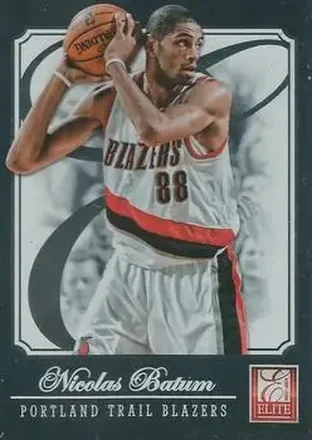 2012-13 Panini Elite #112 - Nicolas Batum - Portland Trail Blazers
