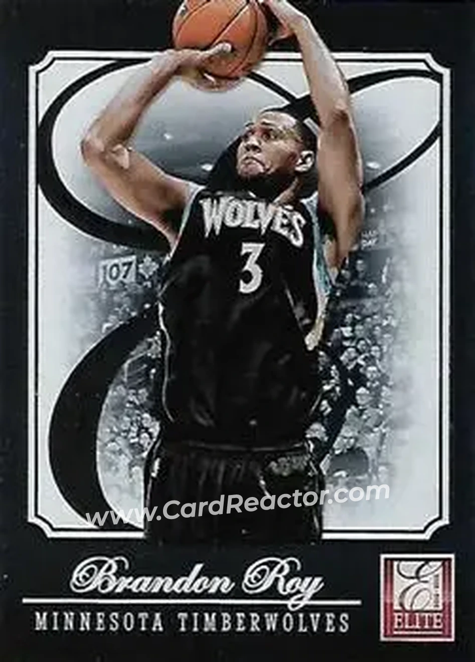 2012-13 Panini Elite #115 - Brandon Roy - Minnesota Timberwolves - Front 2012-13 Panini Elite #115 - Brandon Roy - Minnesota Timberwolves - Front
