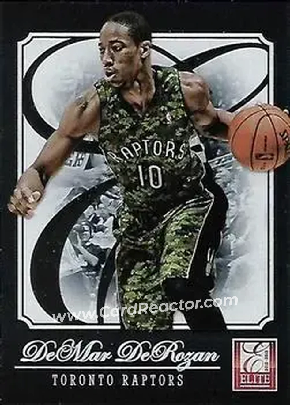 2012-13 Panini Elite #116 - DeMar DeRozan - Toronto Raptors - Front