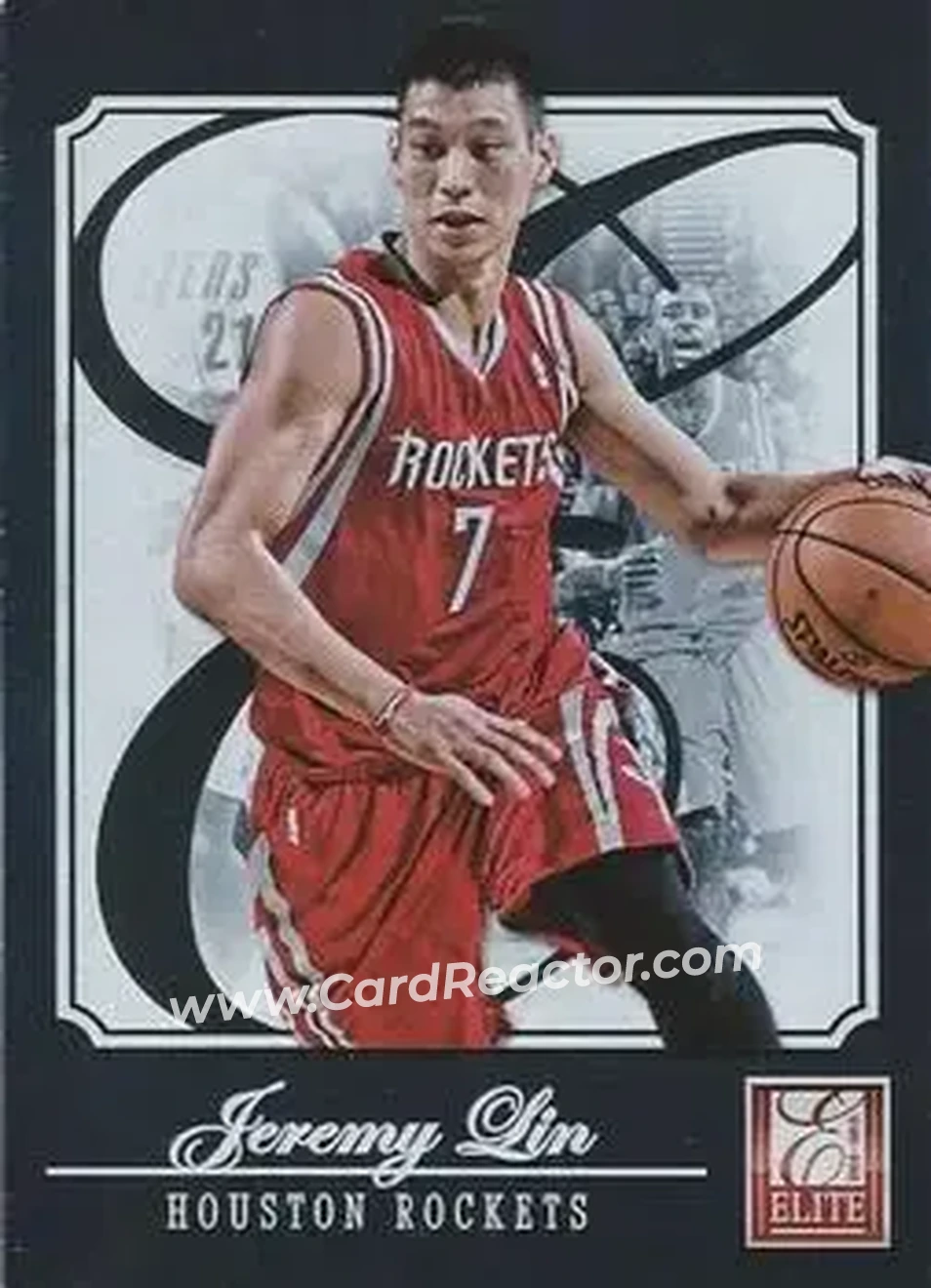 2012-13 Panini Elite #119 - Jeremy Lin - Houston Rockets - Front