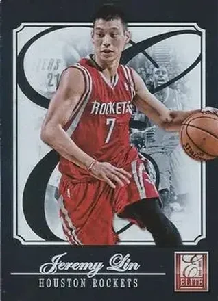 2012-13 Panini Elite #119 - Jeremy Lin - Houston Rockets