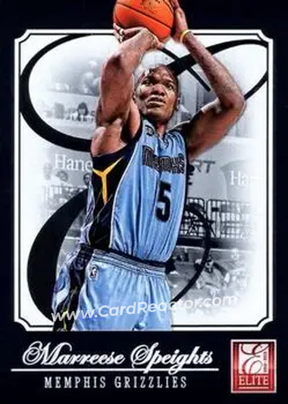 2012-13 Panini Elite #134 - Marreese Speights - Memphis Grizzlies - Front