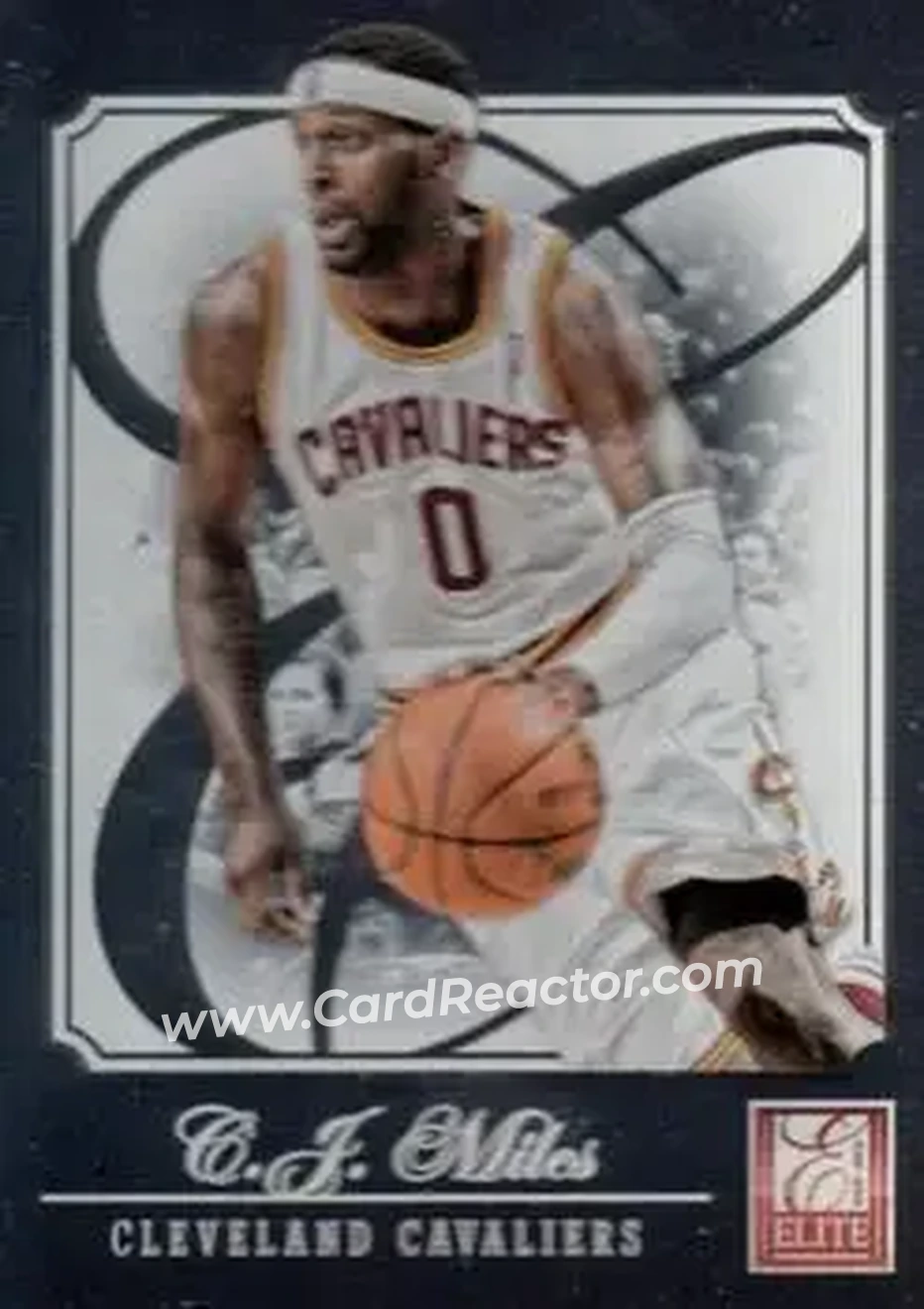 2012-13 Panini Elite #135 - C.J. Miles - Cleveland Cavaliers - Front