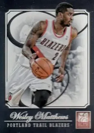 2012-13 Panini Elite #140 - Wesley Matthews - Portland Trail Blazers