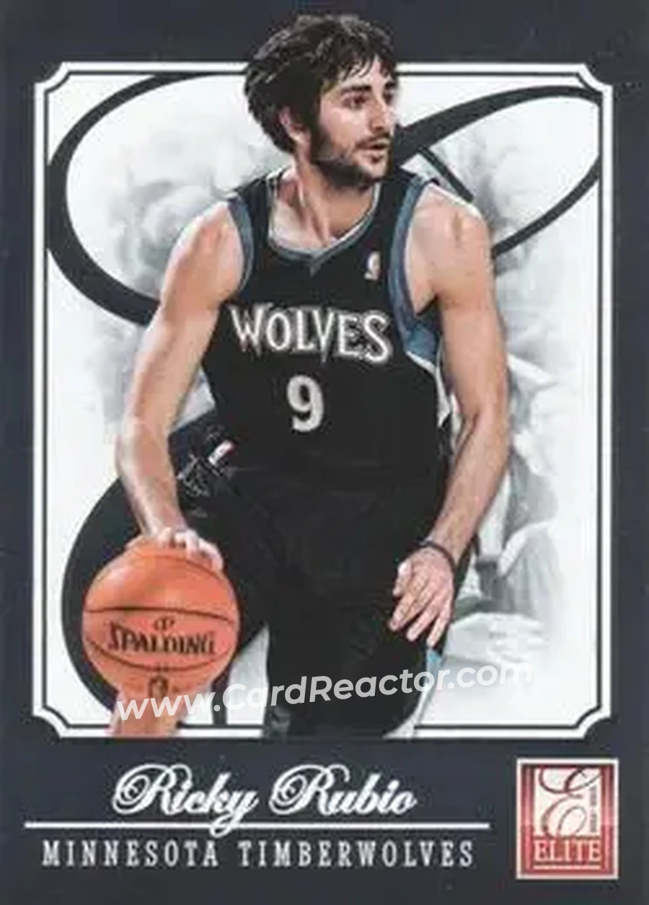 2012-13 Panini Elite #153 - Ricky Rubio - Minnesota Timberwolves - Front