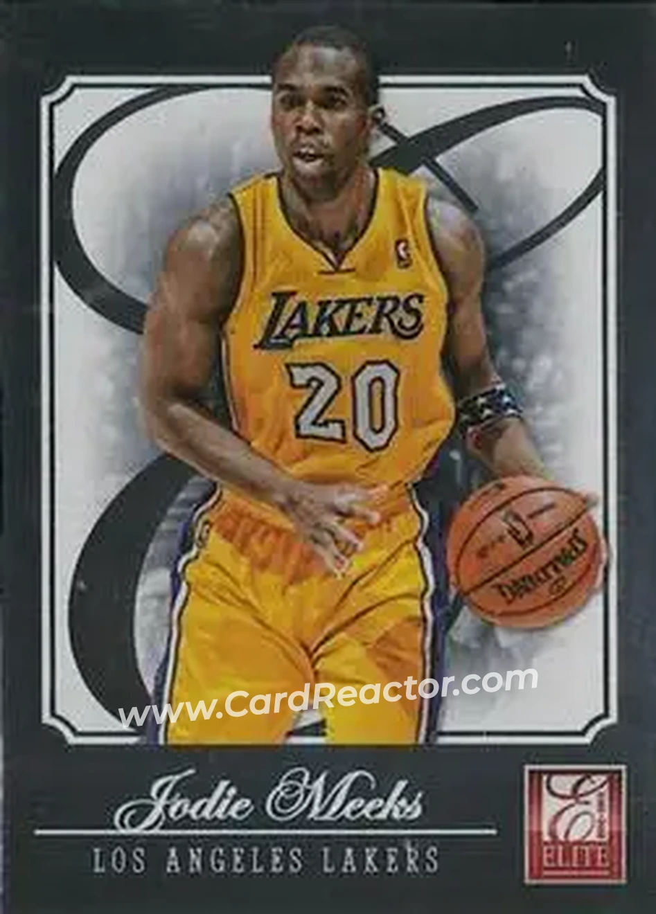 2012-13 Panini Elite #155 - Jodie Meeks - Los Angeles Lakers - Front